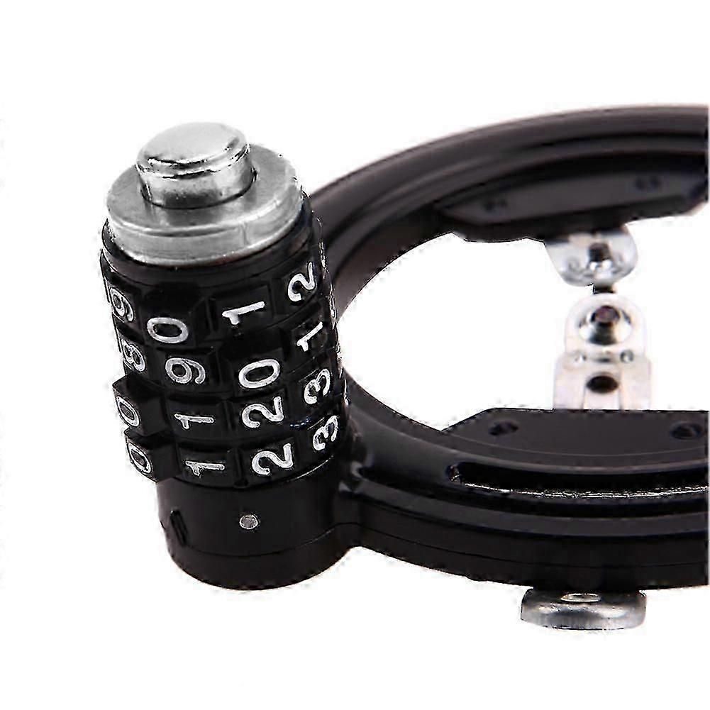 Bicycle Steel Horseshoe Lock Security Password 4 Digit Lock Anti-Theft Combination Number Code Safety Bike Bicycle Accessories - Image 4