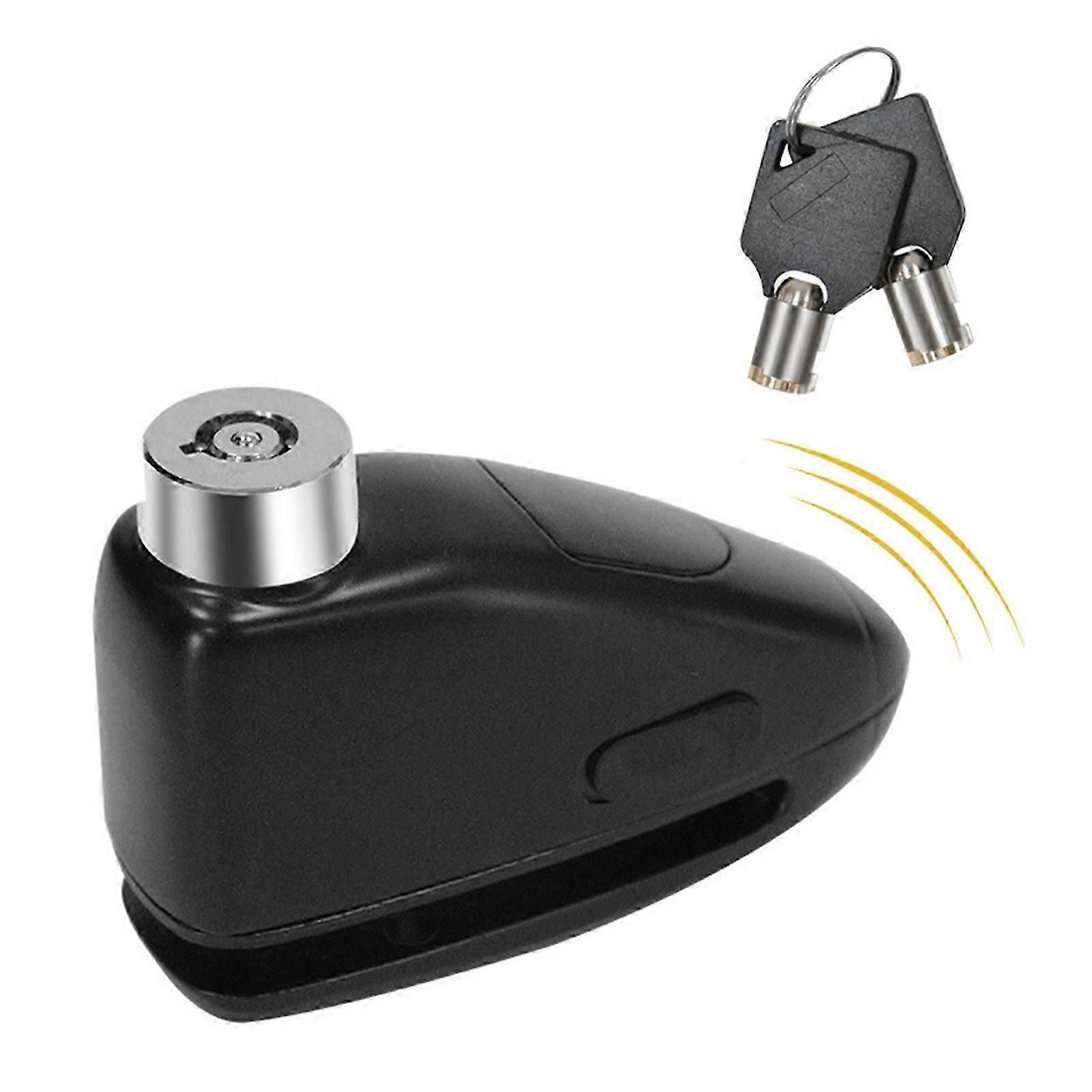 Bicycle Disc Brake Alarm Lock Waterproof Anti-theft Security Wheel Disc Lock - Image 1