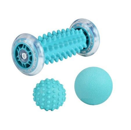 Massage Ball - Plantar Fasciitis Foot Massage Roll and Massage Ball Hedgehog Ball - Image 1
