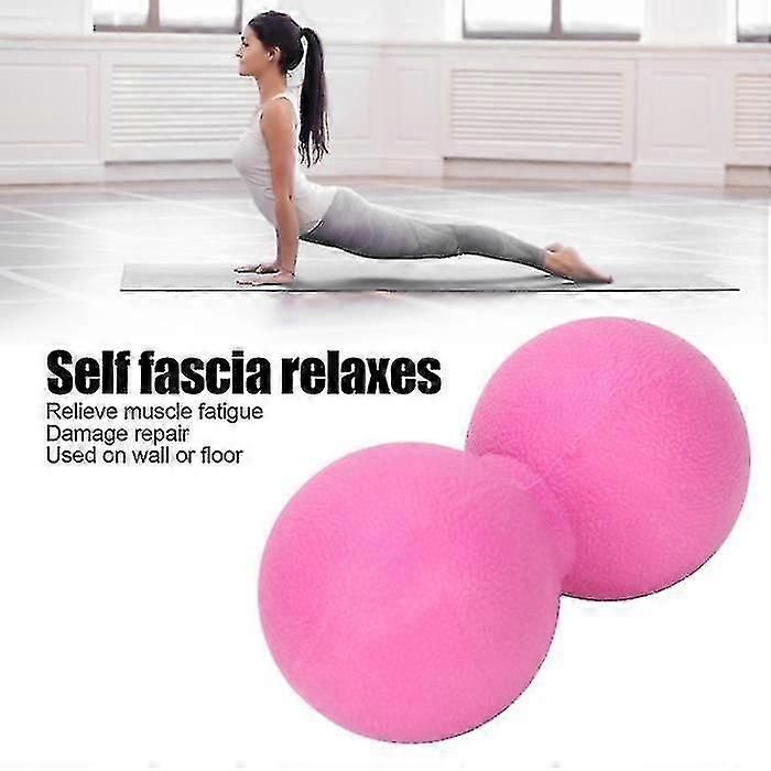 Peanut Massage Ball 3pcs Silicone Massage Ball Peanut Shape Muscle Relaxation Massage Ball - Image 2