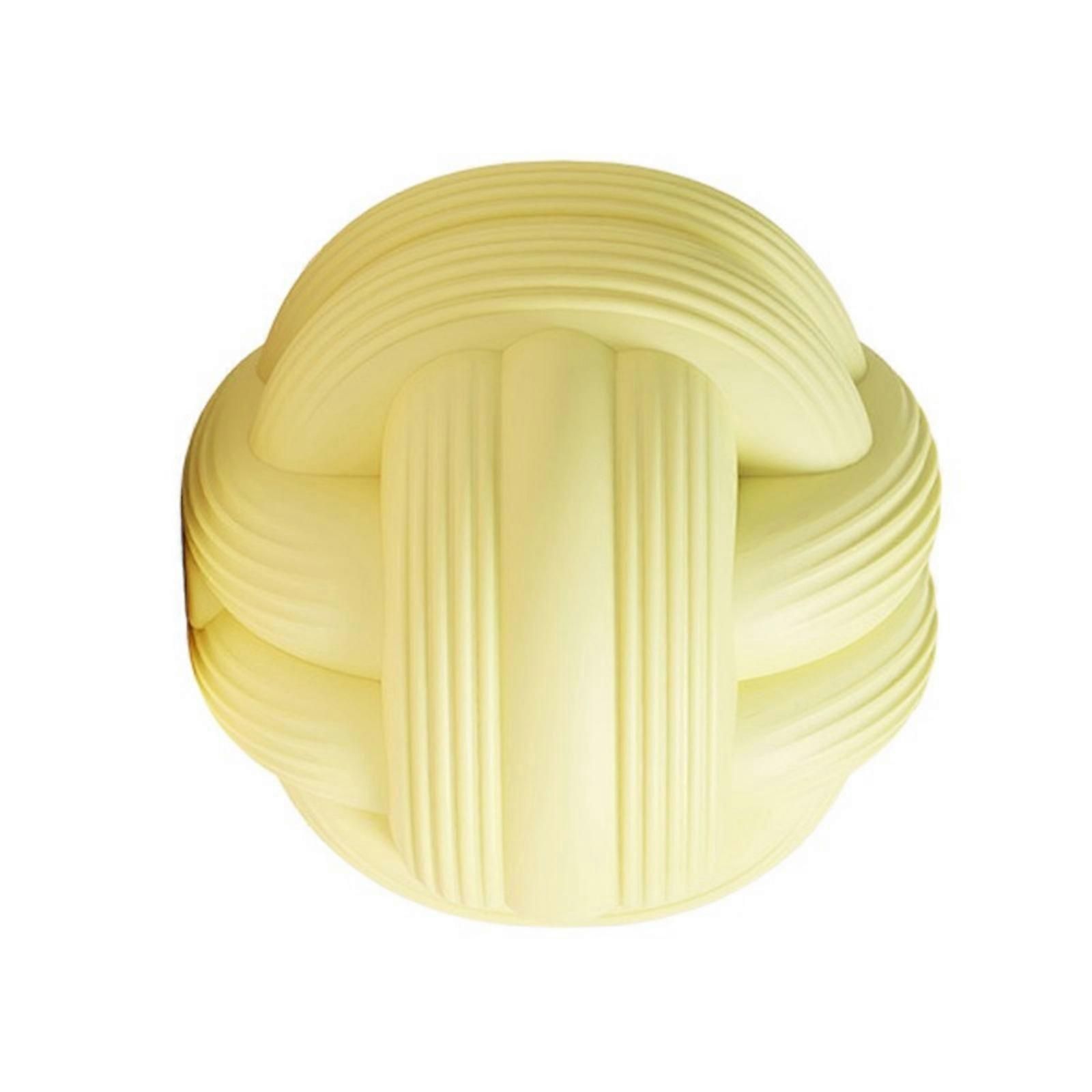 Massage Balls for Deep Tissue Muscle Recovery, Trigger Point Therapy Ball for Back, Neck, Shoulder, Foot and Body Relaxation - Yellow - Image 1