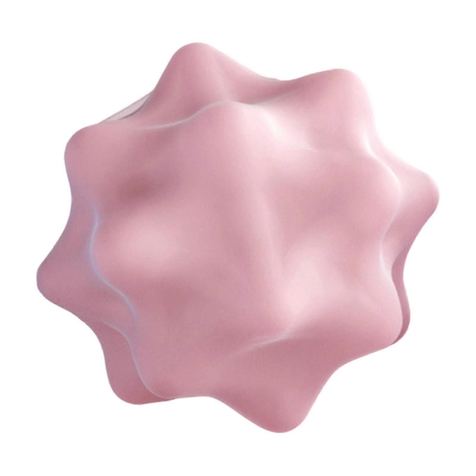 Fitness Massage Ball for Myofascial Release, Deep Tissue Trigger Point Therapy for Muscle Recovery, Back, Neck, Shoulder and Foot Massage - Pink - Image 1