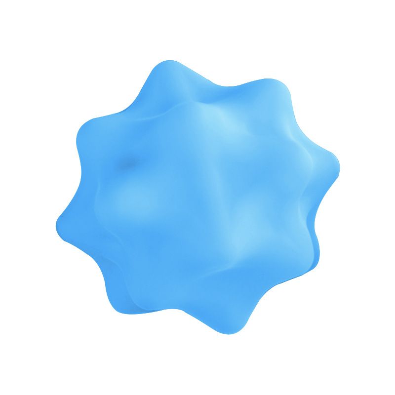 Fitness Massage Ball for Myofascial Release, Deep Tissue Trigger Point Therapy for Muscle Recovery, Back, Neck, Shoulder and Foot Massage - Blue - Image 1