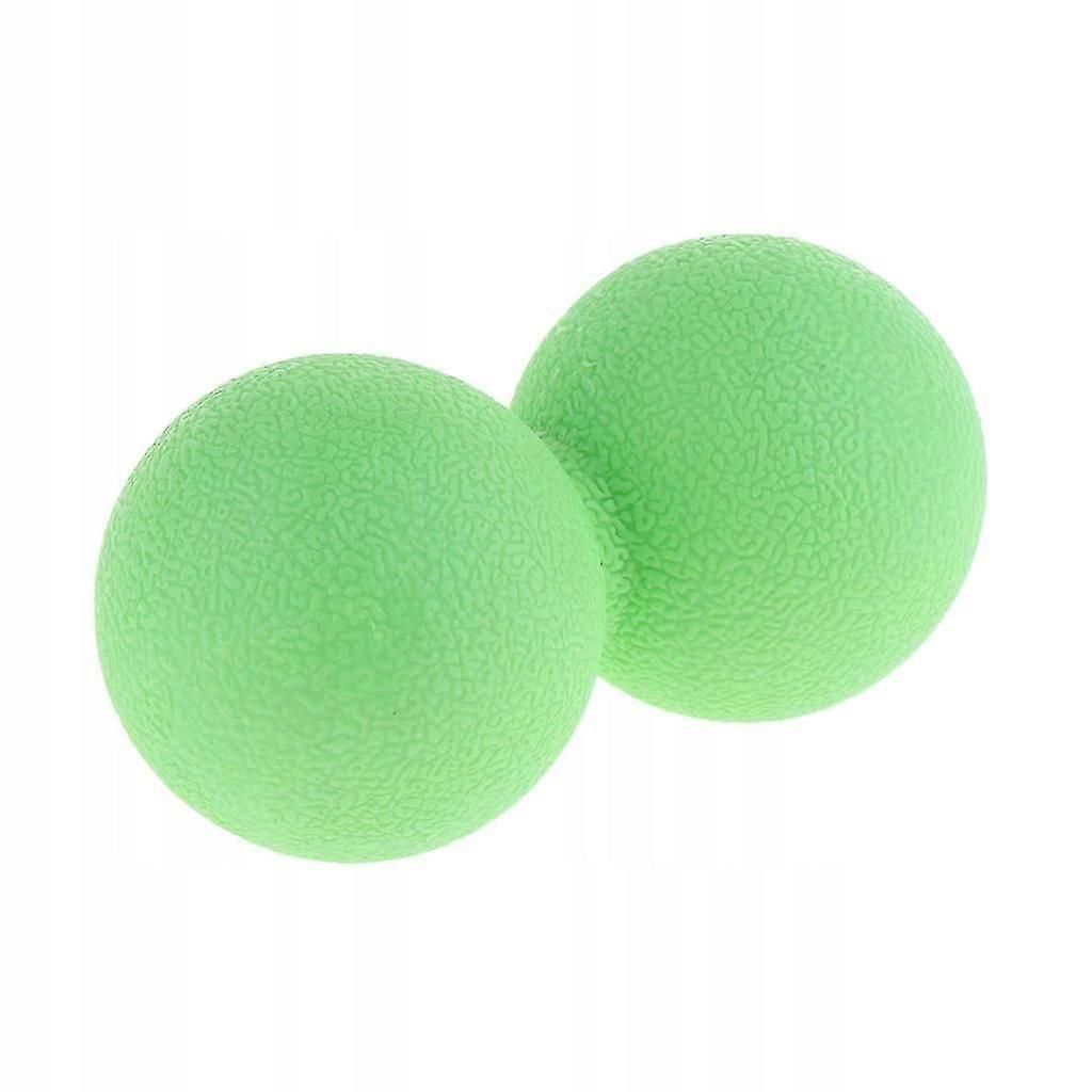 Green Peanut Massage Ball - Double Lacrosse Massage Ball & Mobility Ball Deep Tissue Massage - Image 1