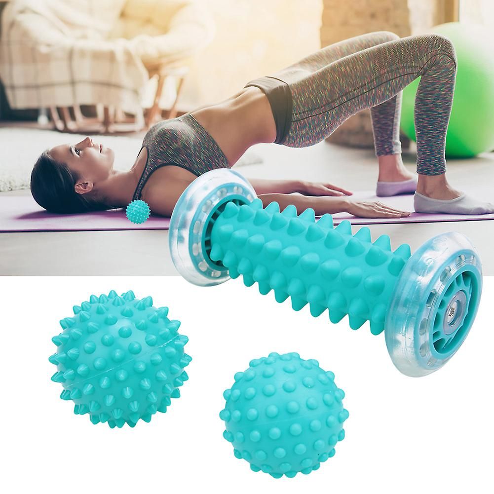 TPE Peanut Roller Back Massager Ball Set Back Foot Massager Ball Fitness Muscle Massaging - Image 4