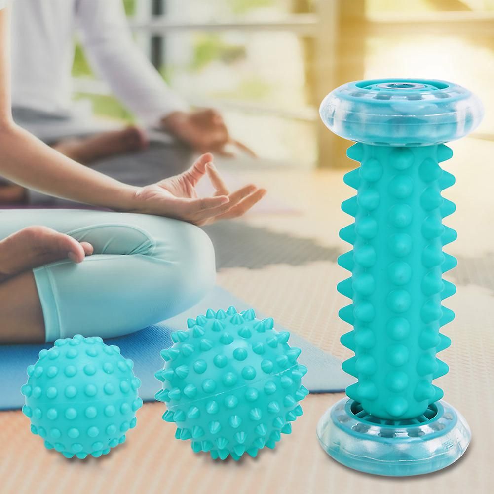 TPE Peanut Roller Back Massager Ball Set Back Foot Massager Ball Fitness Muscle Massaging - Image 5