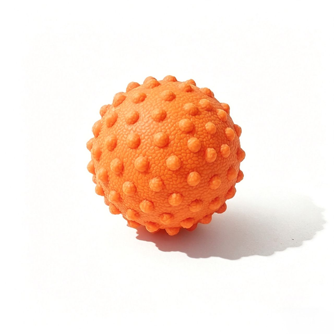 Fascia Ball Raised Point Massage Ball Posture Master Yoga Ball Waist and Back Foot Massage Ball - Orange - Image 1