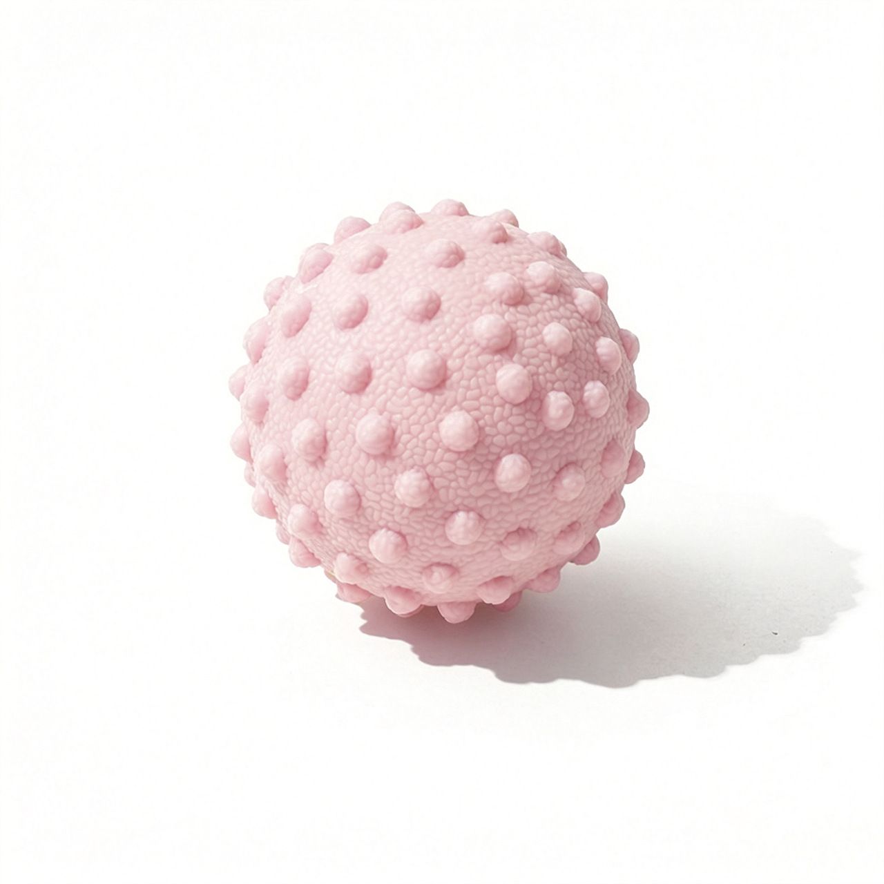 Fascia Ball Raised Point Massage Ball Posture Master Yoga Ball Waist and Back Foot Massage Ball - Pink - Image 1