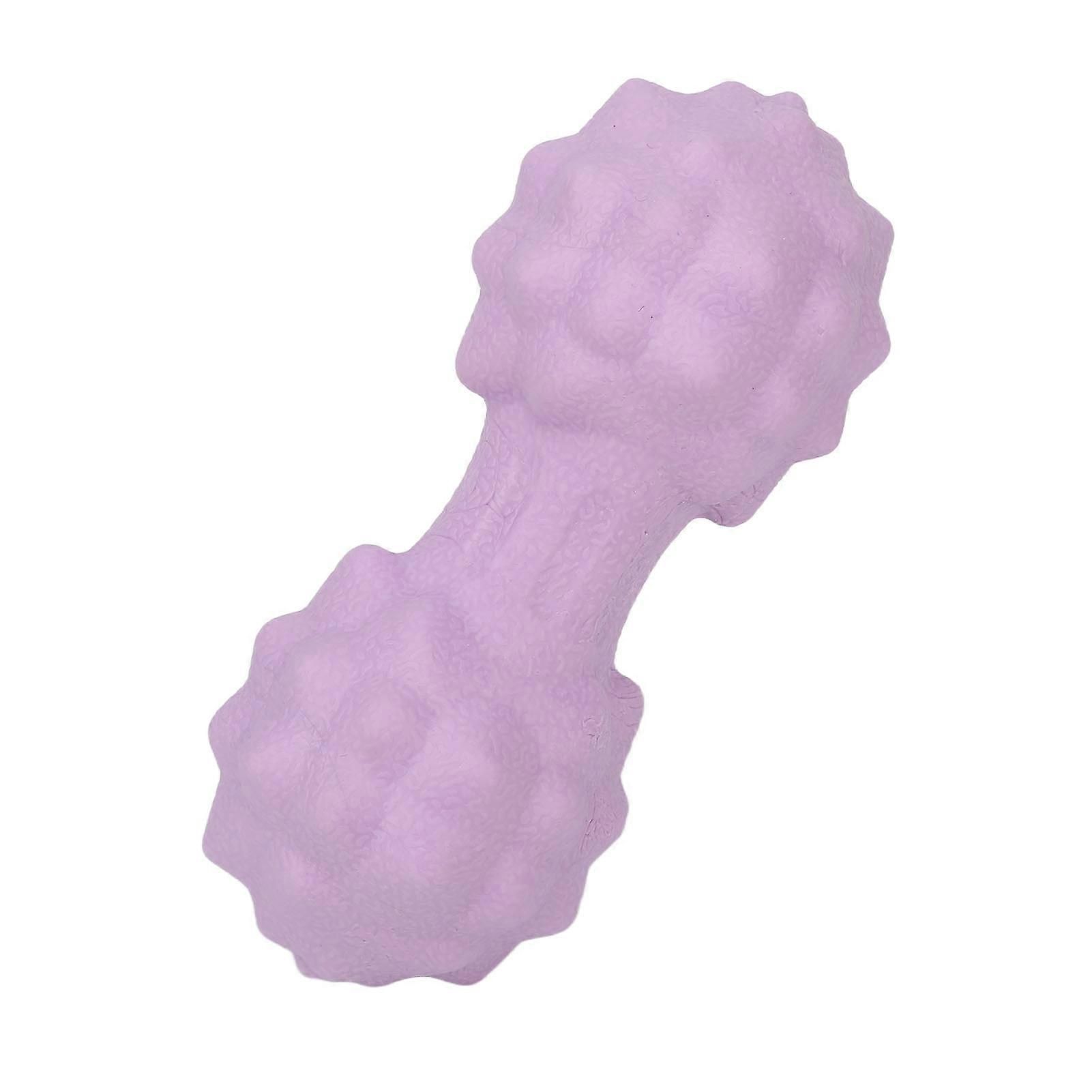 Peanut Massage Ball Multi Directional Massage Ergonomic Soft Double Lacrosse Massage Ball for Stress Reduction Purple - Image 1
