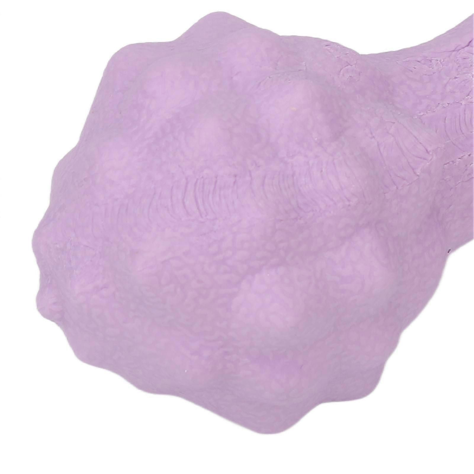 Peanut Massage Ball Multi Directional Massage Ergonomic Soft Double Lacrosse Massage Ball for Stress Reduction Purple - Image 3