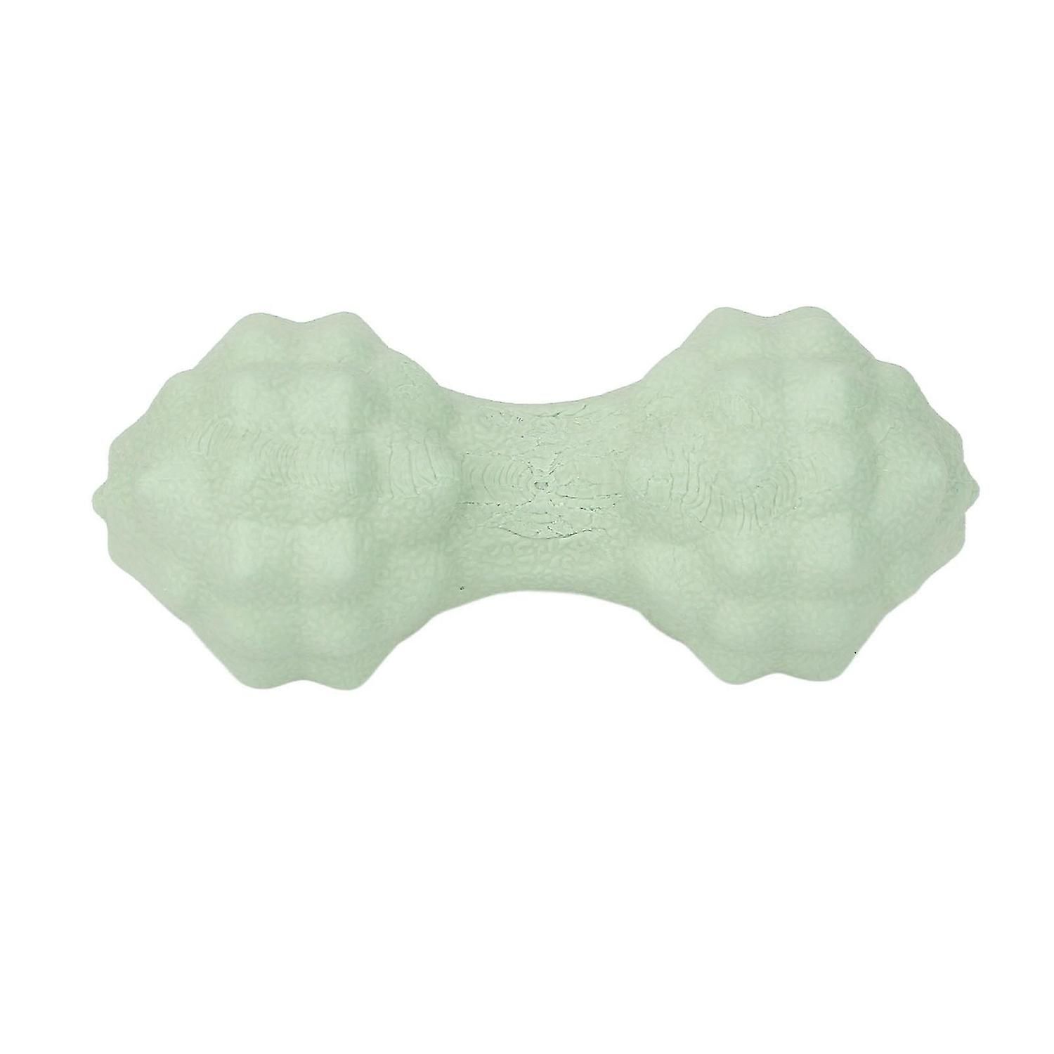 Peanut Massage Ball Multi Directional Massage Ergonomic Soft Double Lacrosse Massage Ball for Stress Reduction Green - Image 1
