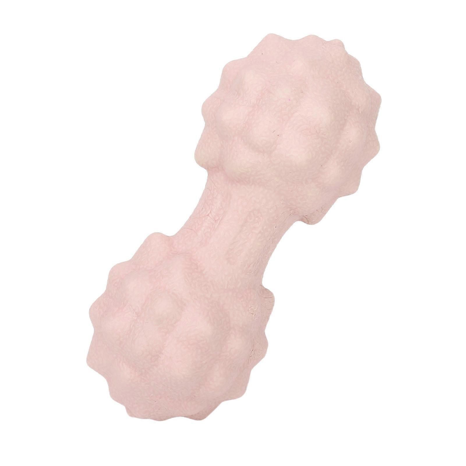 Peanut Massage Ball Multi Directional Massage Ergonomic Soft Double Lacrosse Massage Ball for Stress Reduction Pink - Image 1