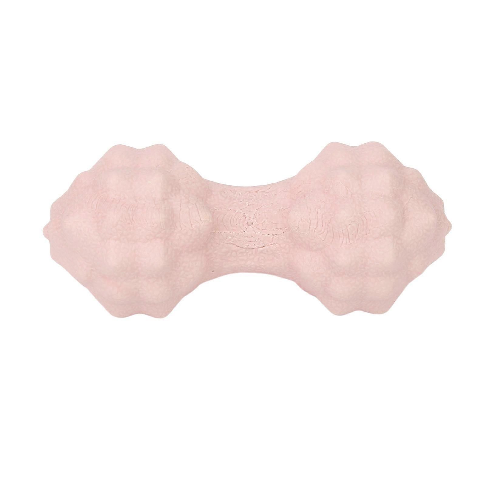 Peanut Massage Ball Multi Directional Massage Ergonomic Soft Double Lacrosse Massage Ball for Stress Reduction Pink - Image 2