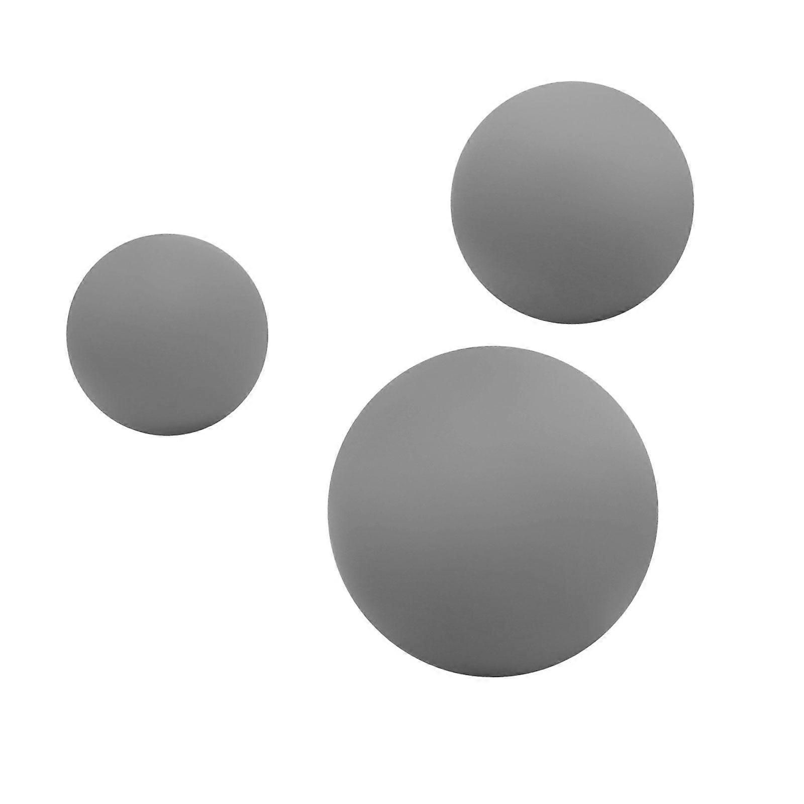 3Pcs Massage Balls Back Massage Equipment Yoga Balls for Women Training Yoga - Gray - Image 5