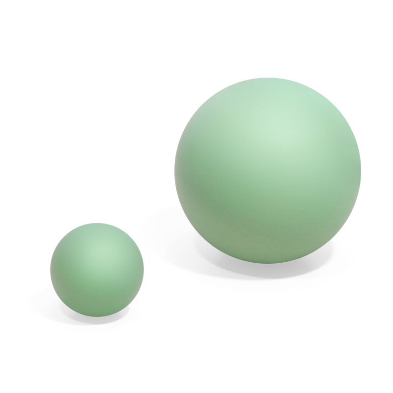 3Pcs Massage Balls Back Massage Equipment Yoga Balls for Women Training Yoga - Green - Image 2