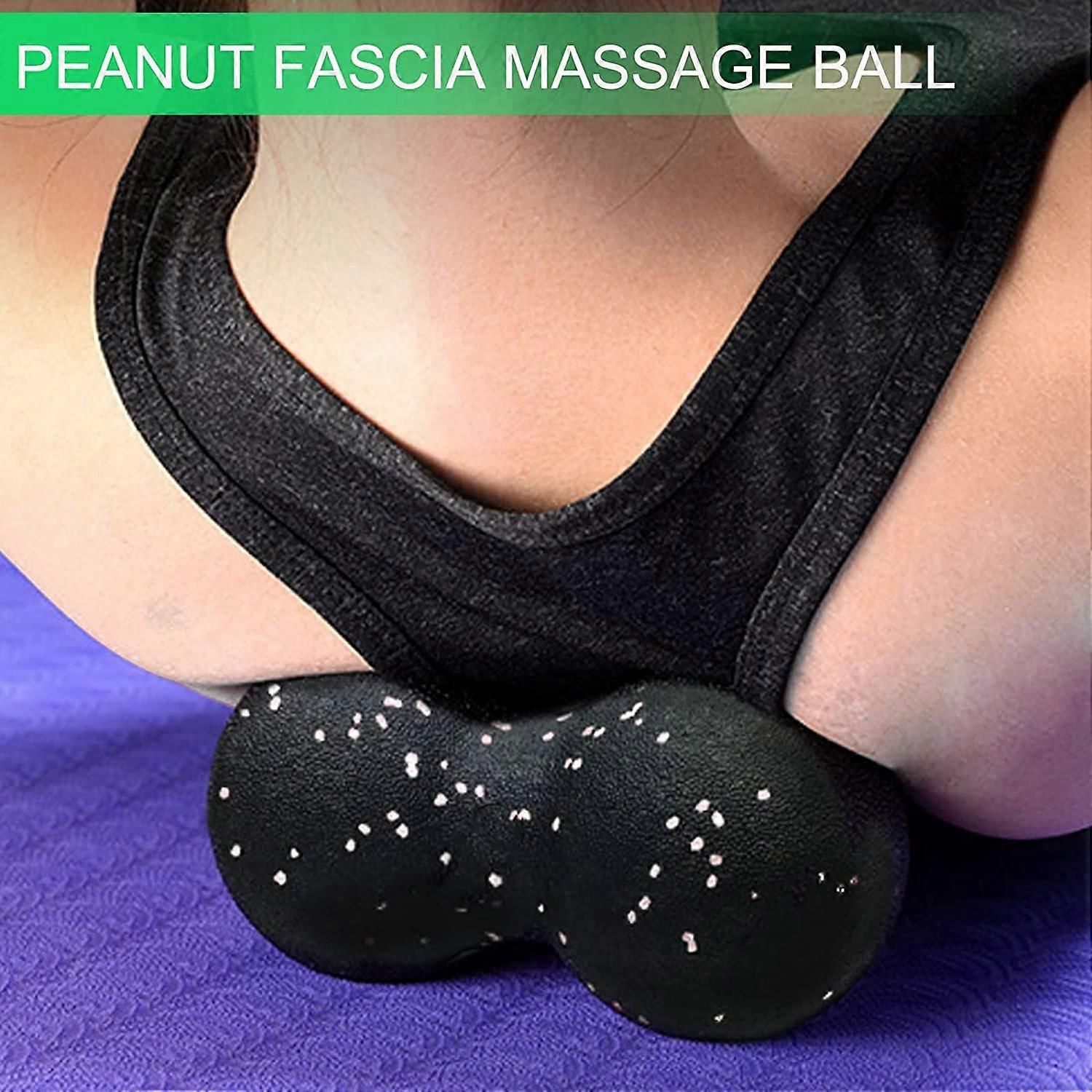 Lacrosse Ball Fascia Ball Massage Ball Peanut Double Massage Ball Tool Ball Massage Ball Massage Trigger Point Massage Balls For Massage Mobility Phys - Image 2