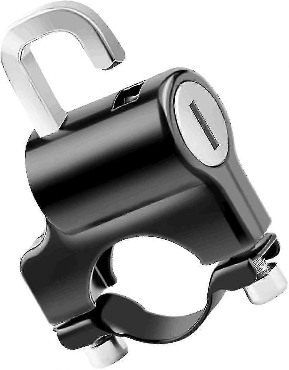 Bicycle Lock Aluminum Alloy Helmet Lock Portable Motorcycle Lock For Motorcycles Cars Bicycles - Image 1