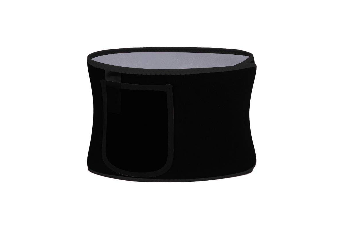 Women Waist Trainer Sweat Band Sport Waist Shaper Belt -Black - Image 2