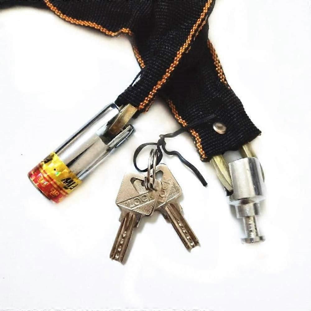 Bicycle Lock 100cm Chain Padlock for Bicycle, Motorcycle, and Scooter - High-Performance Chain Lock - Image 3