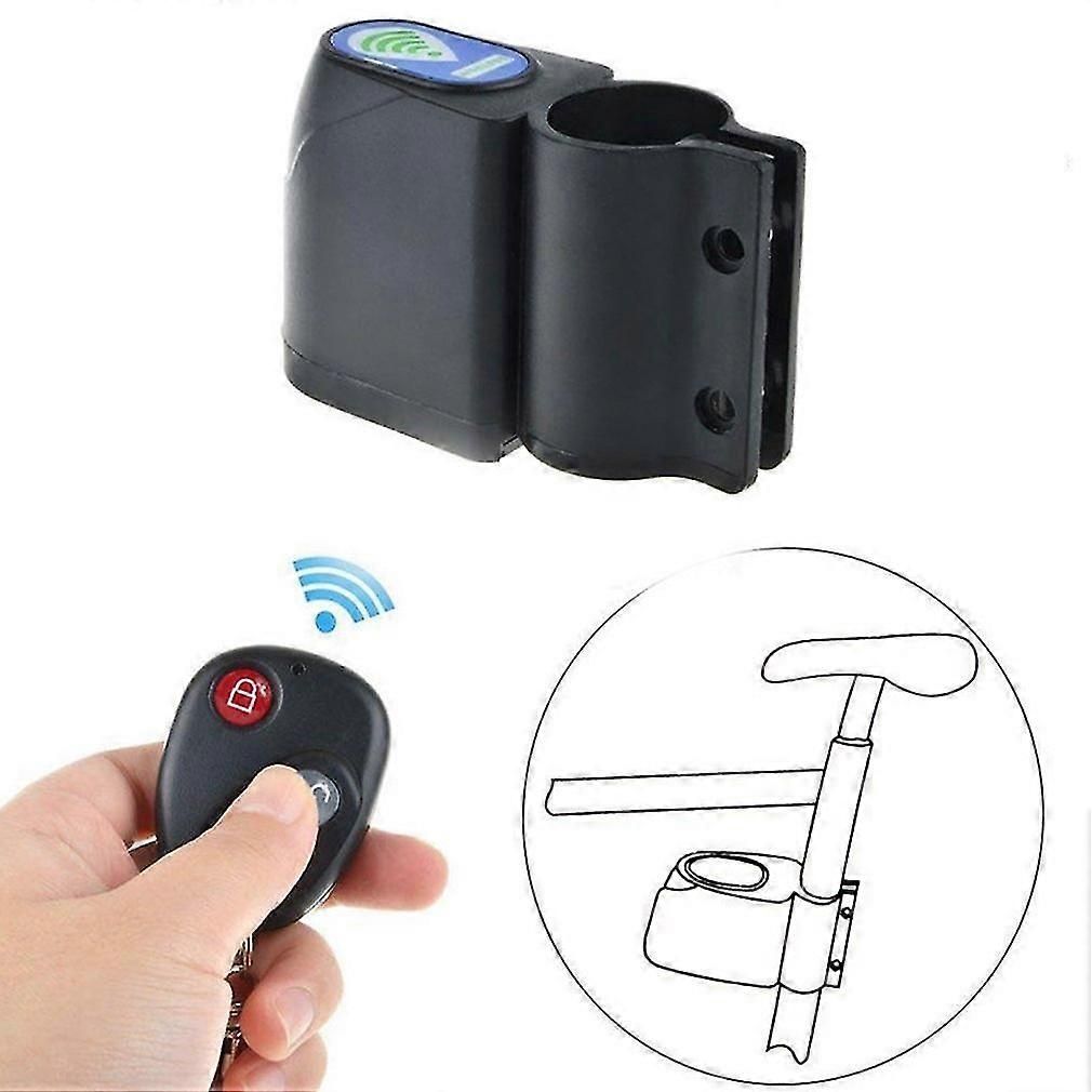 Bicycle Lock Anti-Theft Remote Control for Road and Mountain Bike Perfect Bicycle Security Lock Vibration Alarm Bicycle Accessories - Image 1