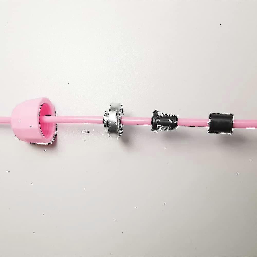 Jump Rope,Ropeless Jump Ropes For Fitness,skipping Rope For Wellness Beginners,adults Workout - Pink - Image 3