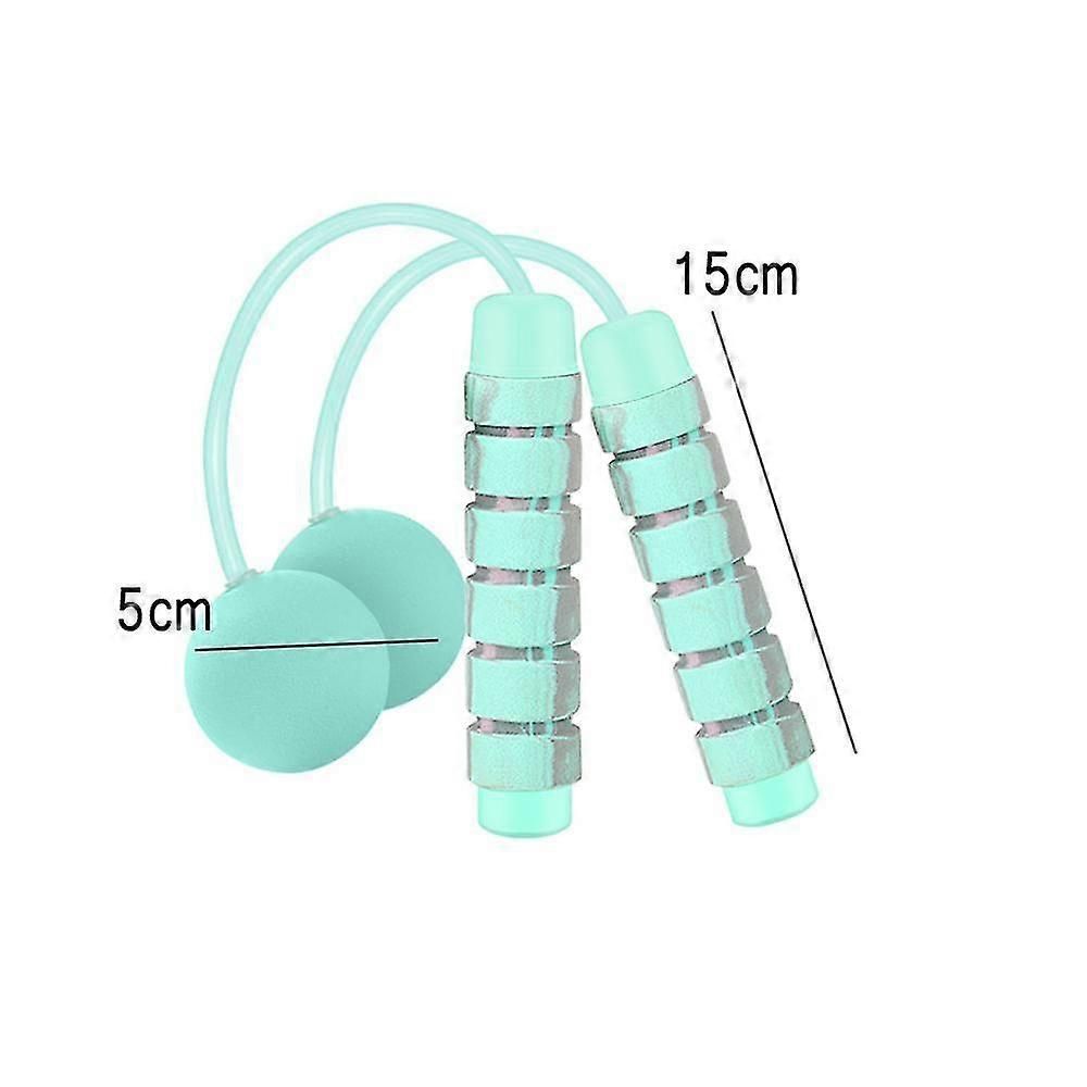 Jump Rope,Ropeless Jump Ropes For Fitness,skipping Rope For Wellness Beginners,adults Workout - Green - Image 2