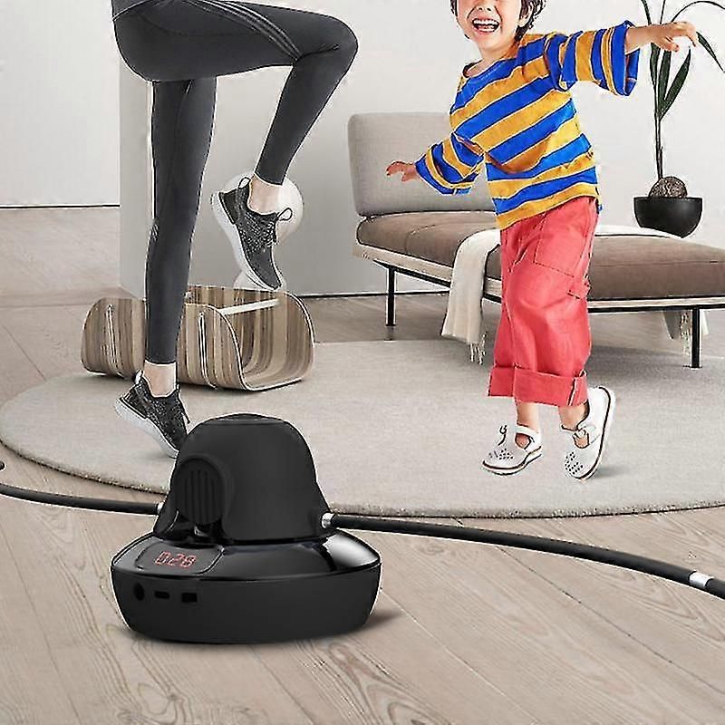 Smart Jump Rope Machine Innovation Jump Rope Skipping Machine Adjustable Speed & Rope Length Adjustable Jump Workout - Image 2