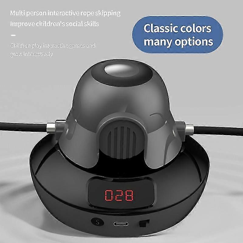Smart Jump Rope Machine Innovation Jump Rope Skipping Machine Adjustable Speed & Rope Length Adjustable Jump Workout - Image 4
