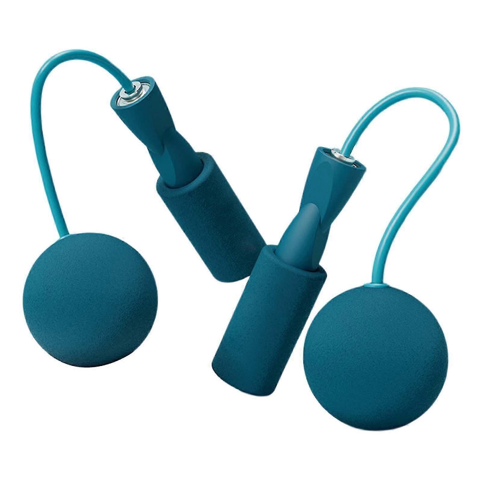 Cordless Jumping Rope Gym Exercise Fitness Weighted Jump Rope - Green - Image 4