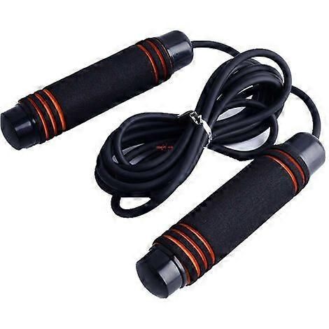 Adjustable Speed Jump Rope with Soft Memory Foam Handles, Tangle-Free Skipping Rope for Fitness, Cardio Workout & Exercise - Blue - Image 3