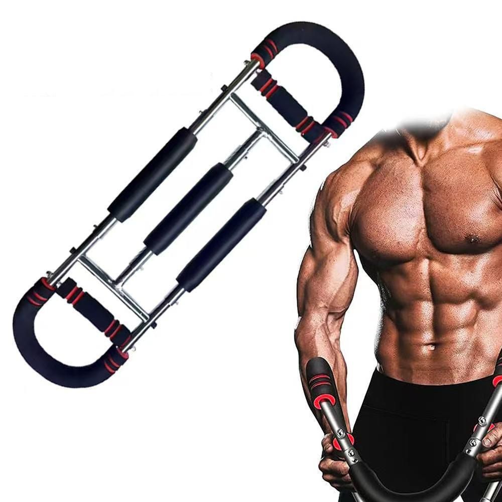 Twister Arm Trainer Adjustable Twister Arm Chest Exerciser With 3 Springs - Red - Image 7