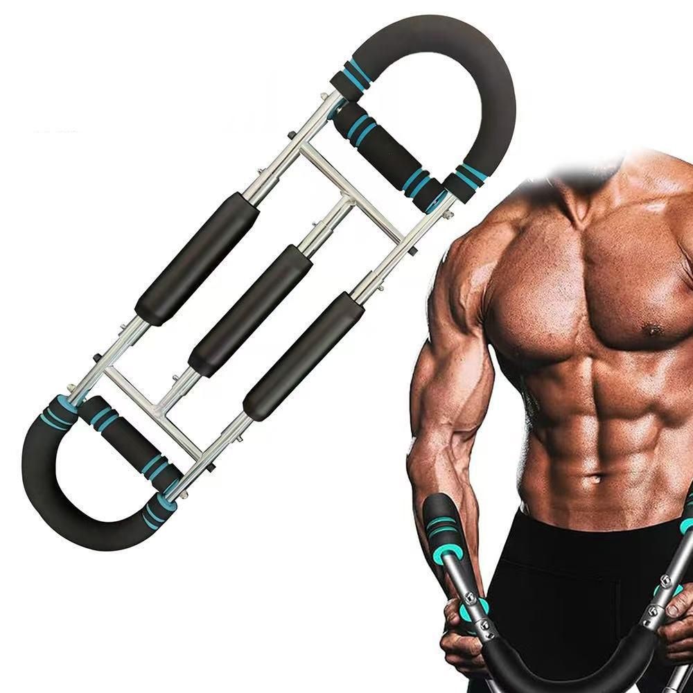 Twister Arm Trainer Adjustable Twister Arm Chest Exerciser With 3 Springs - Blue - Image 8