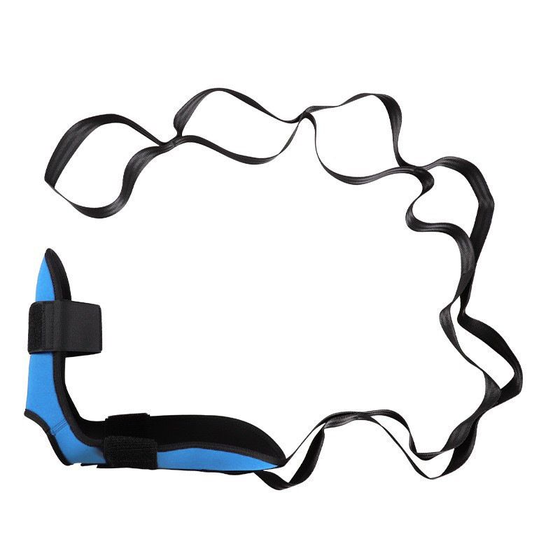 Yoga Stretch Strap, Foot & Leg Stretching Strap, Flexibility Strap for Ankle Ligament, Fascia, Muscle & Physical Therapy - Blue - Image 1