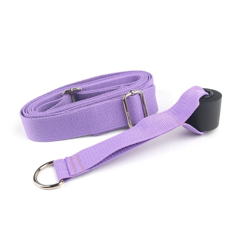 Stretching Strap Sports Leg Stretching Strap for Women Men Gymnastics Ballet Purple - Image 1