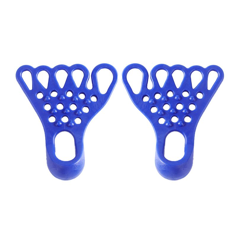 Yoga Stretching Belt Foot Stretcher Calf Tendonitis Ankle Strap Bands Yoga Stretch Strap Calf Leg Foot Stretcher - Blue - Image 1