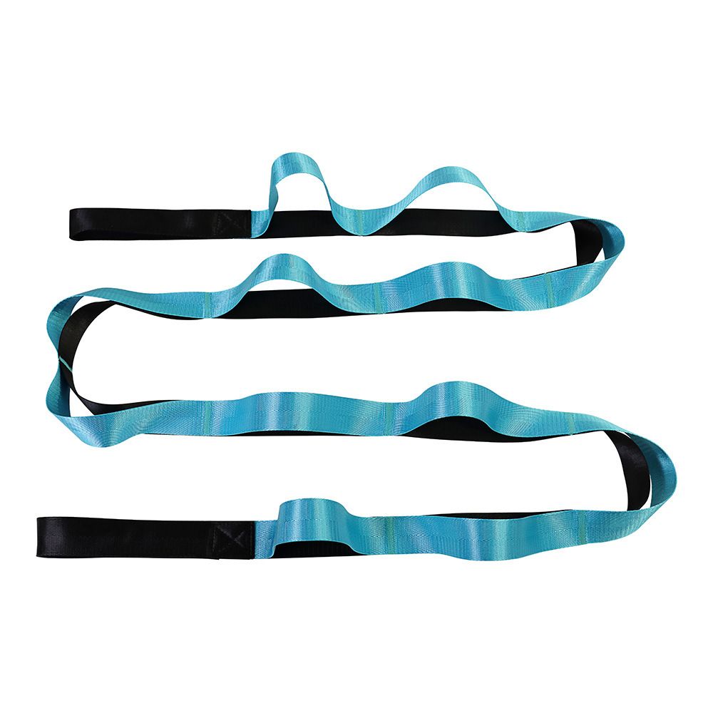 Yoga Strap - Stretching Strap with 12 Loops to Improve Flexibility for Fitness,Pilates and Physical Therapy - Image 1
