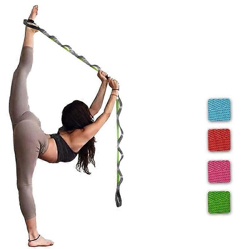 Yoga Strap - Stretching Strap with 12 Loops to Improve Flexibility for Fitness,Pilates and Physical Therapy - Image 4