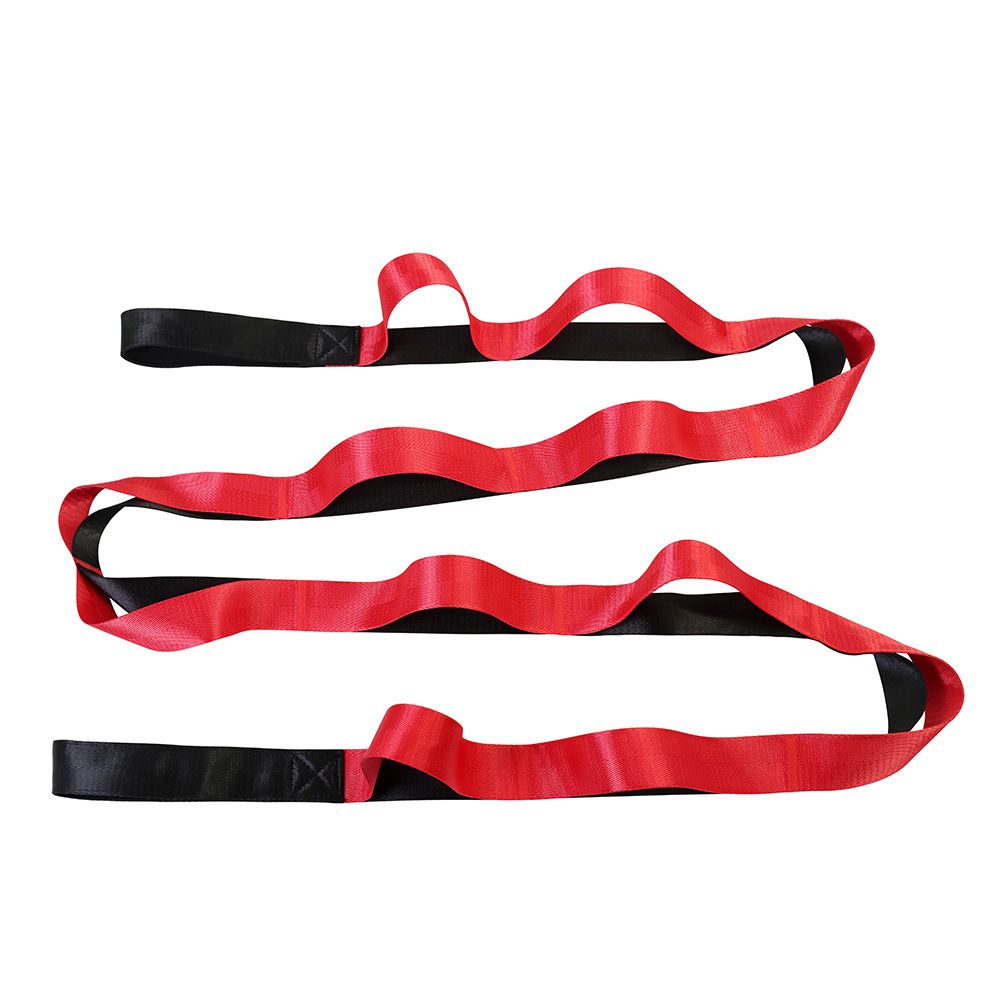Yoga Strap - Stretching Strap with 12 Loops to Improve Flexibility for Fitness,Pilates and Physical Therapy - Image 1