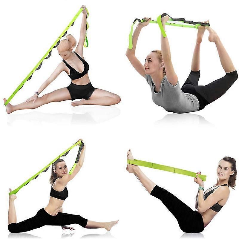 Yoga Strap - Stretching Strap with 12 Loops to Improve Flexibility for Fitness,Pilates and Physical Therapy - Image 3