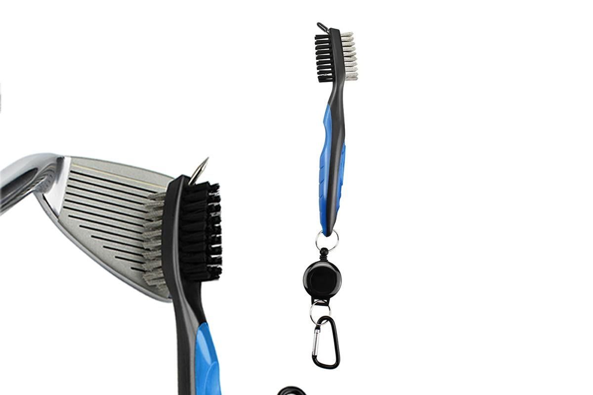 Golf Club Cleaning Brush Reel Groove Cleaner Tool -Blue - Image 1