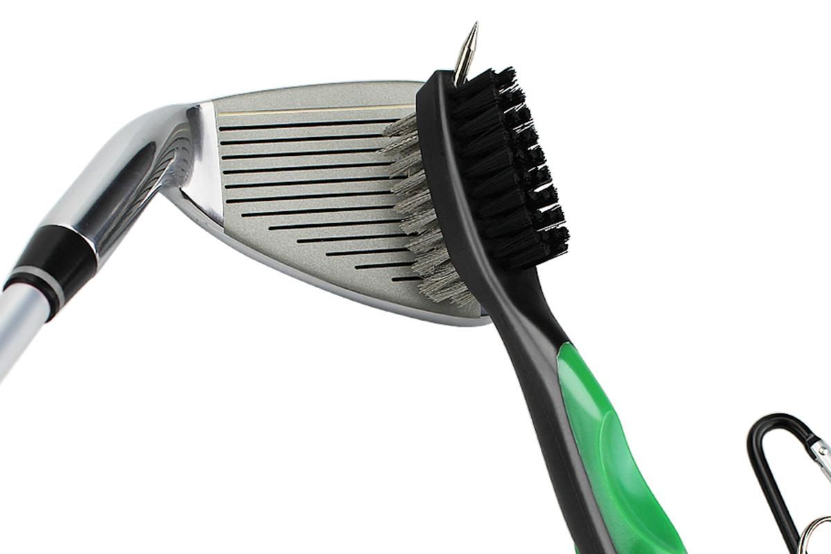 Golf Club Cleaning Brush Reel Groove Cleaner Tool -Green - Image 3