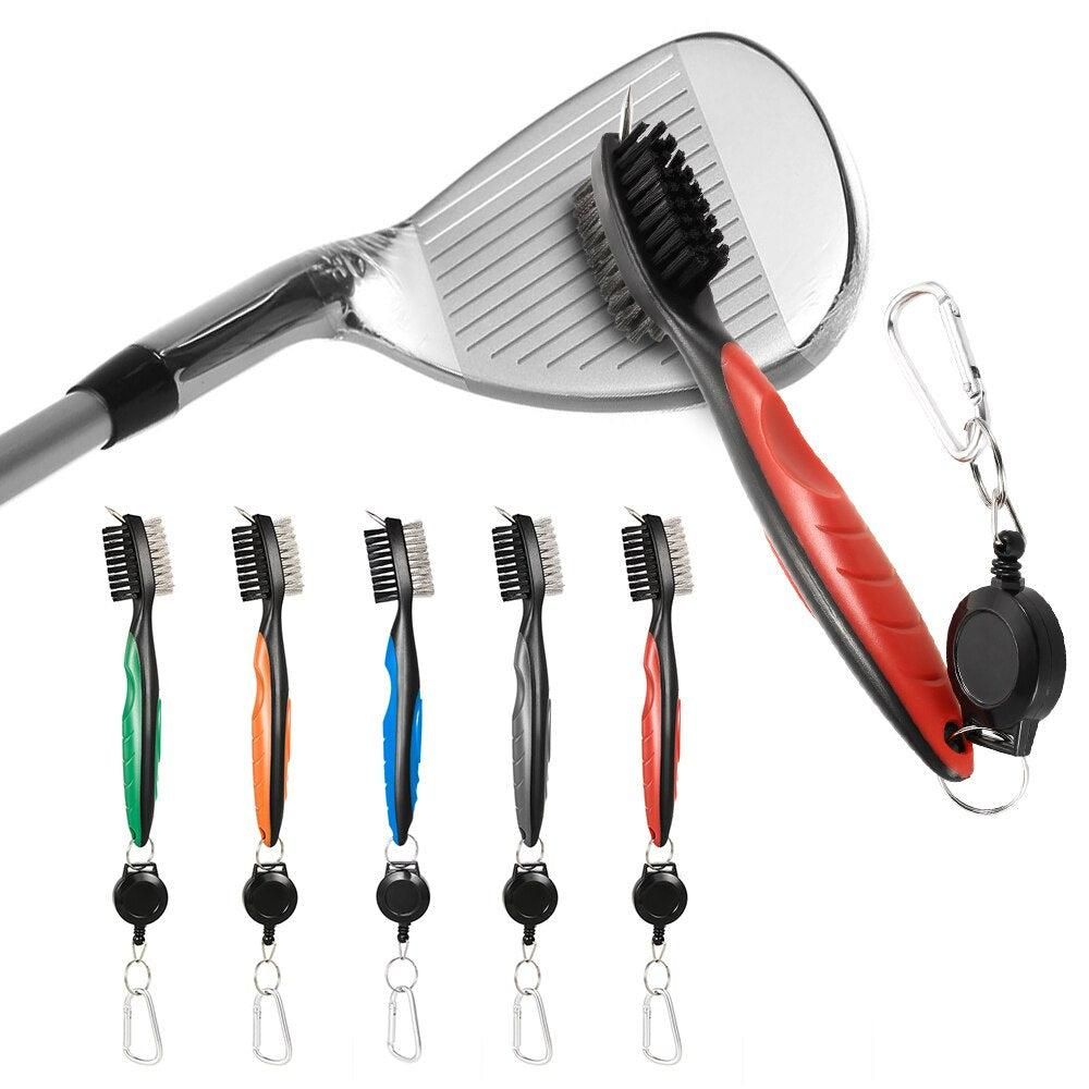 Golf Club Cleaning Brush Reel Groove Cleaner Tool -Green - Image 5