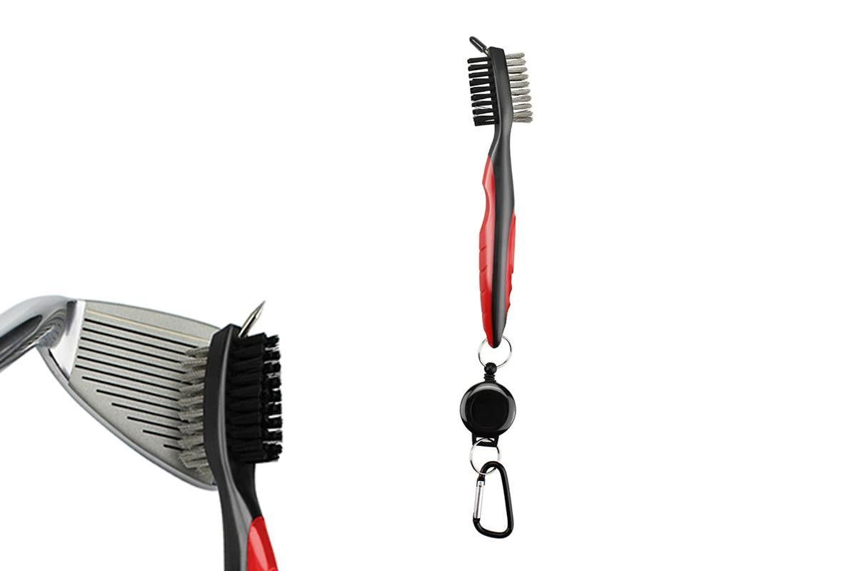 Golf Club Cleaning Brush Reel Groove Cleaner Tool -Grey - Image 3