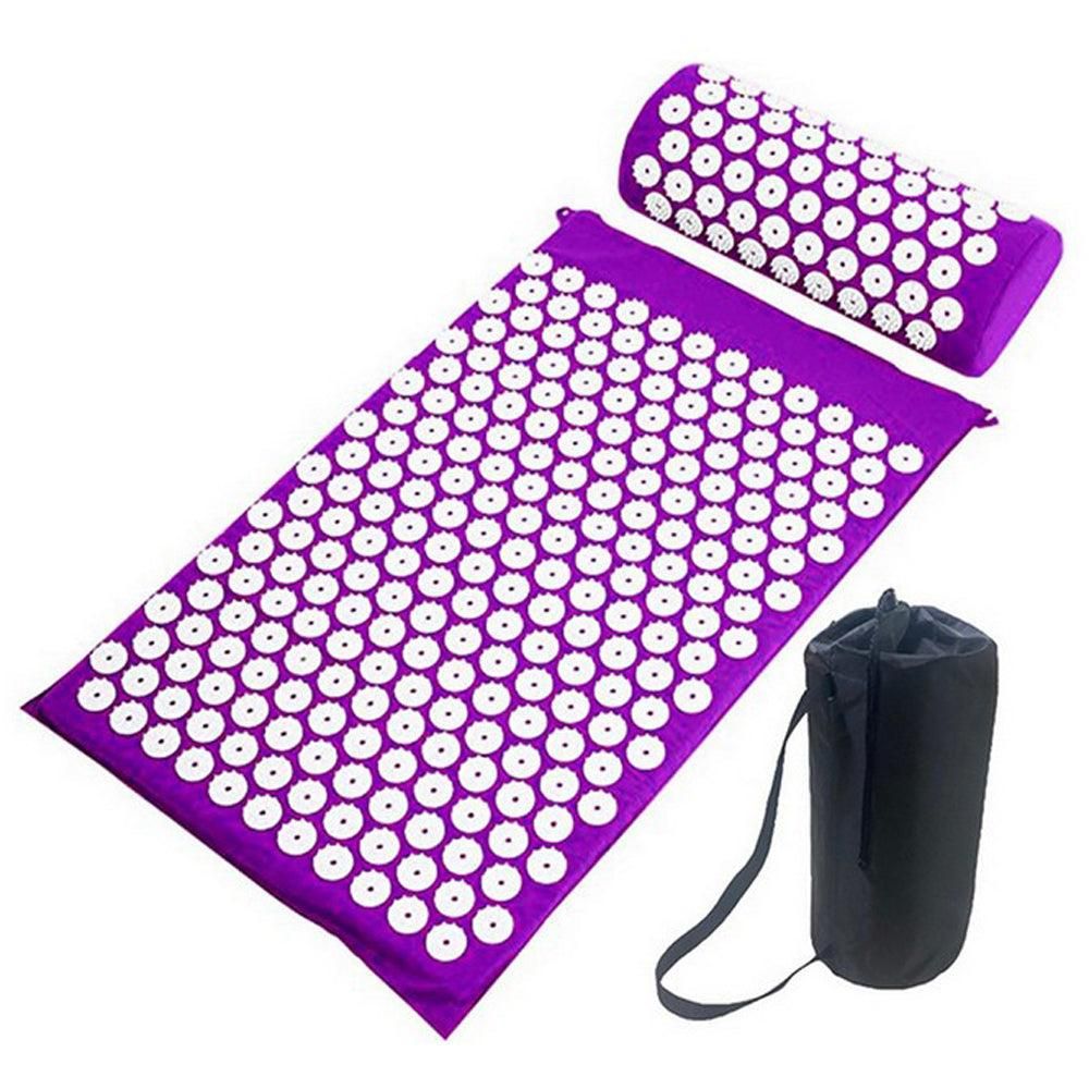 Body Massager Acupressure Cushion Mat(Purple) - Image 4