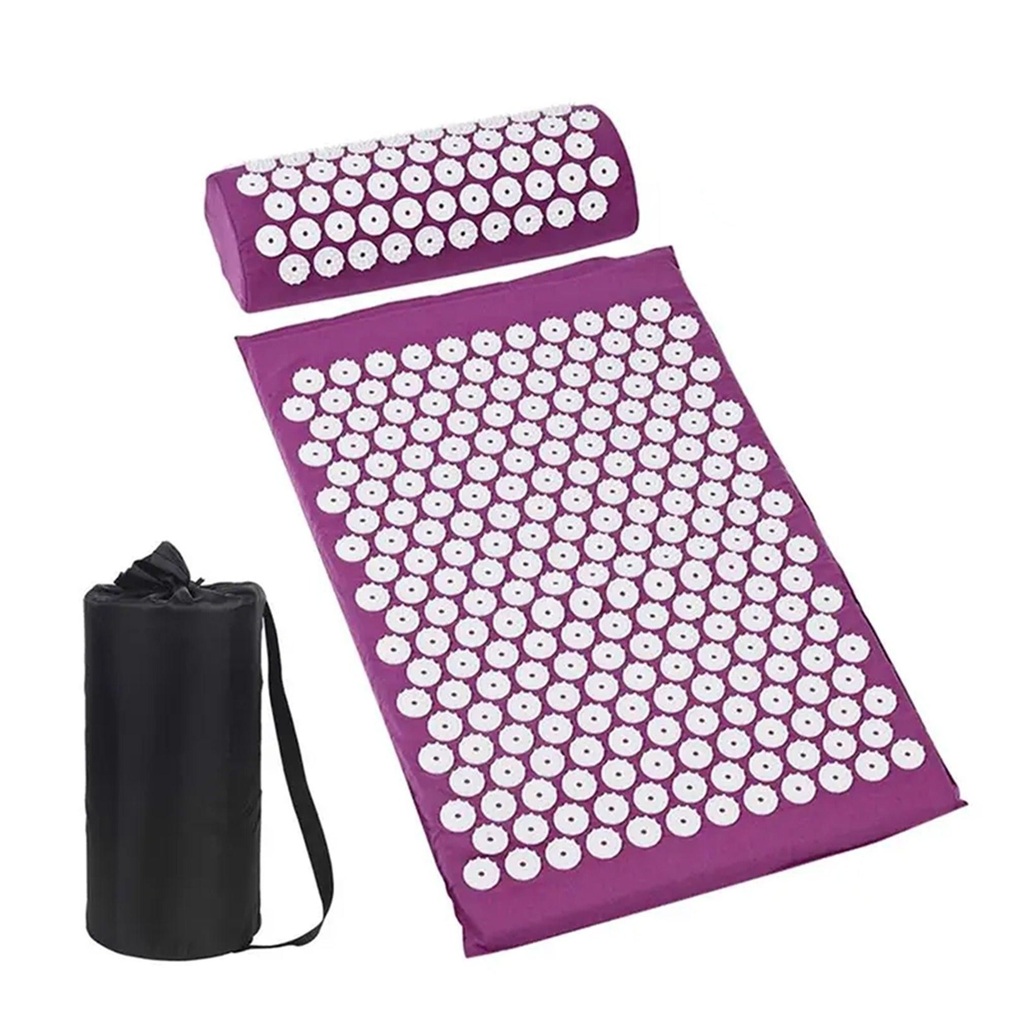 Body Massager Acupressure Cushion Mat(Purple) - Image 6