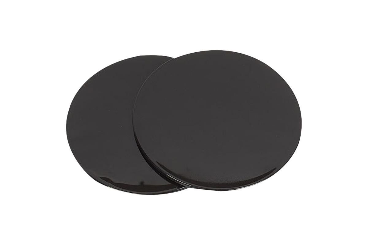 2PCS Gym Training Fitness Exercise Glider Slide Discs Core Slider Workout -Black - Image 2
