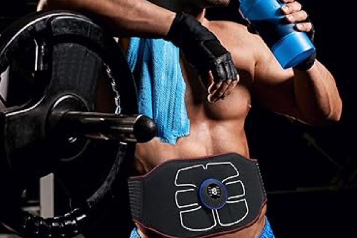 ABS Stimulator EMS Abdominal Muscle Trainer Smart Toning Belt for Home Workouts - S - Image 4