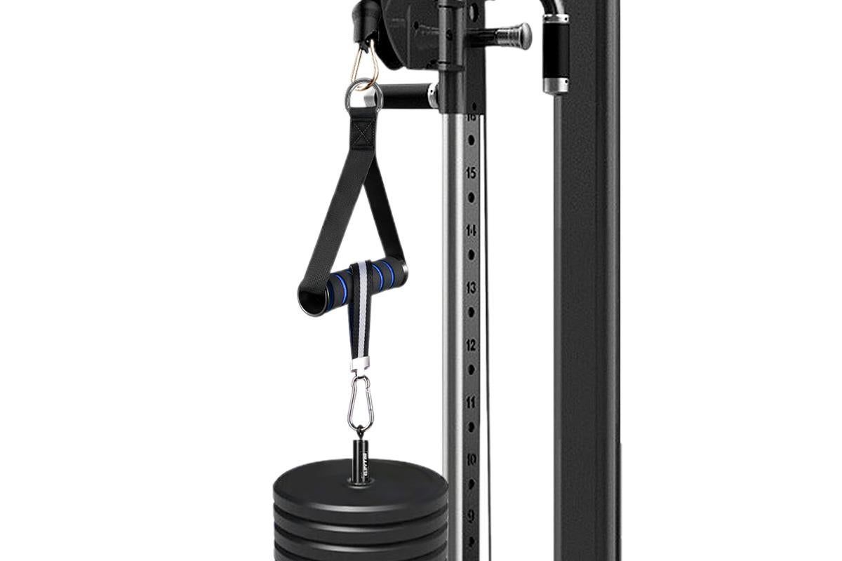 Yoga Strength Trainer Pull Down Home Gym Exercise Handles Replacement Fitness Equipment for Pilates -Blue - Image 3