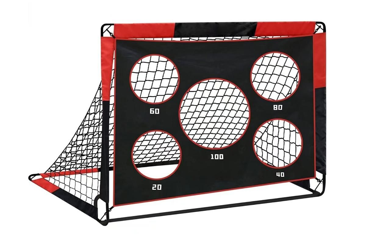 Soccer Goals for Backyard Set Portable Soccer Goal Training Equipment Pop Up Soccer Net for Youth Outdoor Games - Image 1