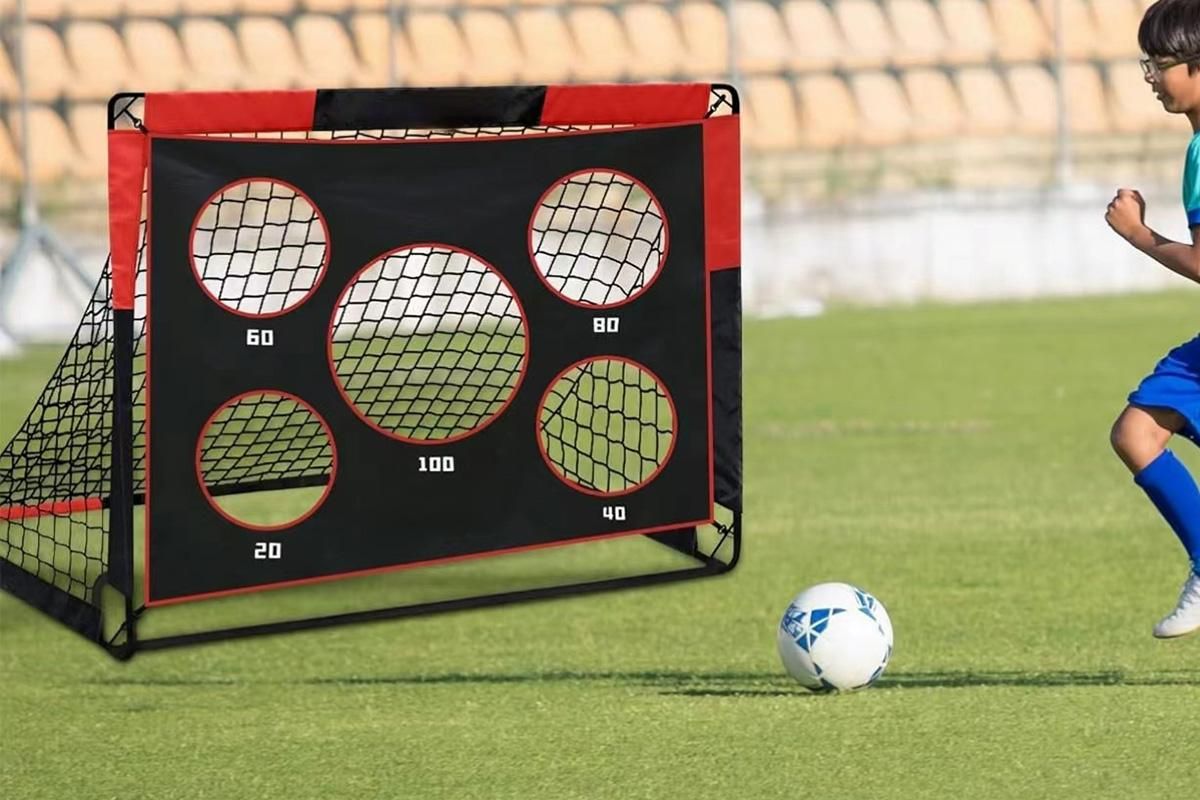 Soccer Goals for Backyard Set Portable Soccer Goal Training Equipment Pop Up Soccer Net for Youth Outdoor Games - Image 4